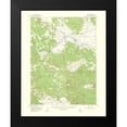 thumbnail image 2 of USGS 15x18 Black Modern Framed Museum Art Print Titled - Canby California Quad - USGS 1963, 2 of 5