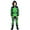 1PCS hooded skeleton, variant on WIBACKER Glow-in-the-Dark Skeleton Costume for Boys and Girls, Halloween Fancy-Dress Jumpsuit Outfit for Children Aged 3-10 Years