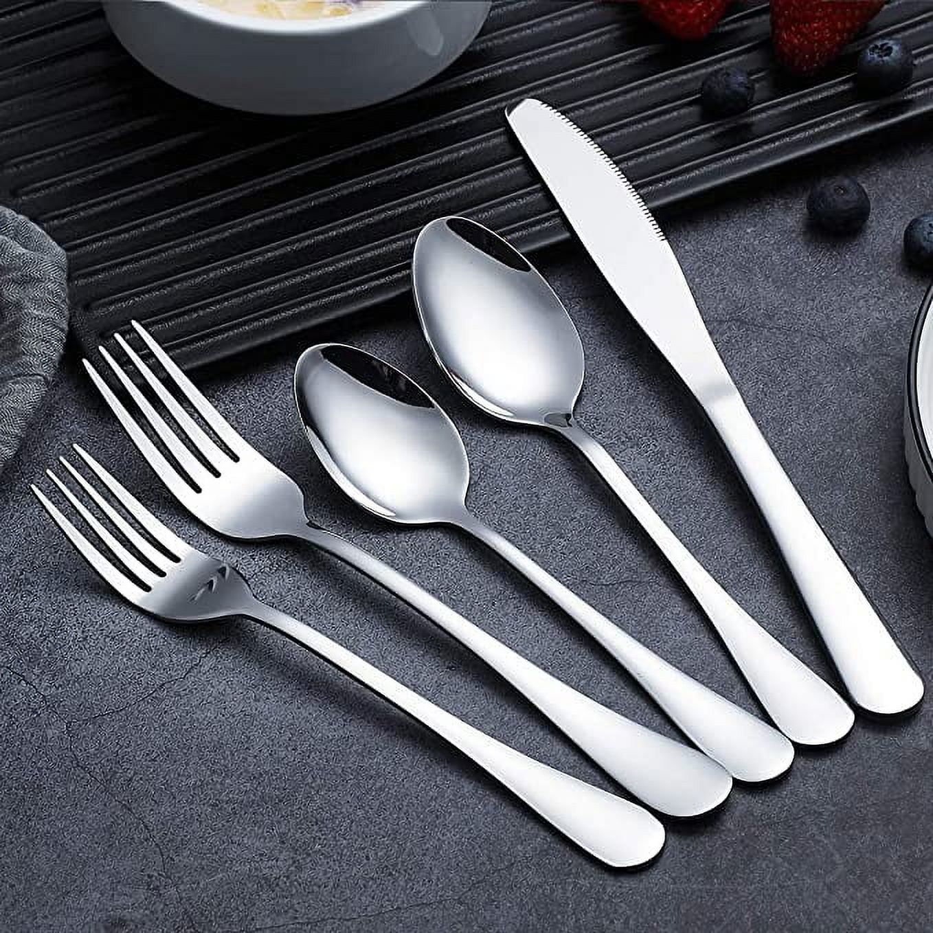 ReaNea 20-Piece Stainless Steel Flatware Set For 4 photo 2