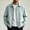 Mint Green, variant on FRSASU Men's Casual Coach Jacket Snap Button Closure Collared Loose Fit Lightweight Windbreaker Outerwear Wine