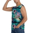 thumbnail image 3 of Disketp Watercolor Mandala Sleeveless Tshirts For Men, Muscle Shirts For Men Dry Fit Tank Top-Xx-Large, 3 of 8