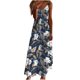 thumbnail image 2 of Puntoco Vestidos Mujer Moda Elegante Verano Casual Sólido V-Cuello Camis Vestido Largo Sin Mangas, 2 of 5