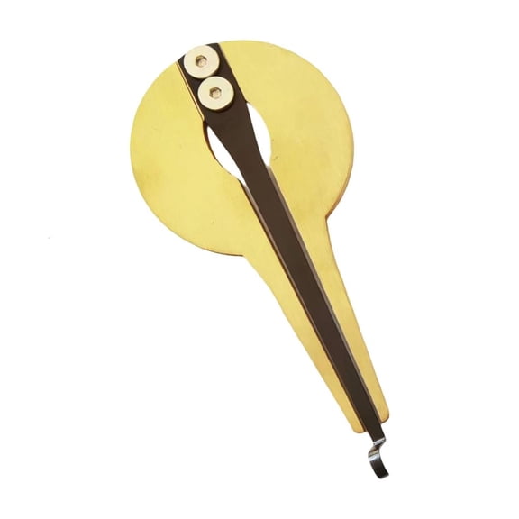 Round Harp Polished Stainless Steel Light weight Portable For Music Lover