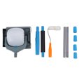 thumbnail image 1 of Kit de rodillo de pintura eléctrico de mano, cepillo de rodillo de expulsión automática, herramienta de pintura de pared para el hogar, 1 of 8