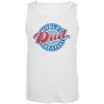 thumbnail image 1 of World's Greatest Dad Circle Mens Tank Top White LG, 1 of 1