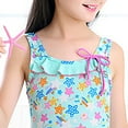 thumbnail image 6 of HIPYLO Girls Swimsuit Tummy Control One Piece Swim Dress Teen Girl Summer Sleeveless Boat Neck Bathing Suit with Bottom for Hoilday Beachwear, 6 of 7