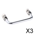 thumbnail image 1 of DYNWAVECA 3-6pack 4'' Métal Marine Porte Bateau Pliant Poignée Main Rail 3 Pcs, 1 of 10