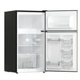 thumbnail image 4 of Freezer 3.2 Cu ft Two Door Mini Fridge with Freezer, Stainless Steel, E-Star, 4 of 7
