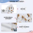 thumbnail image 6 of Kids' Hooded Pullover Sweatshirt Casual Tops Long Sleeve Print Hoodies Pocket Dogs in Various Poses, 6 of 9