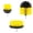 Yellow, variant on 3Pcs Tile Grout Drill Brush Cleaning Power Scrubber Tub Cleaner Attachment Kit Yellow
