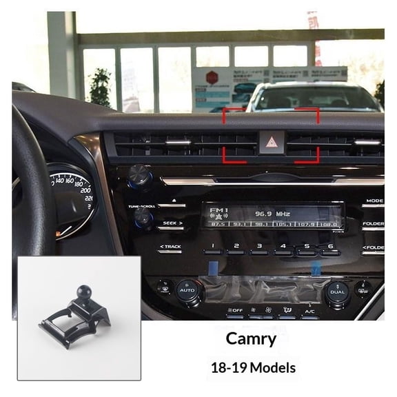 Car Phone Mount Adapter For Toyota 2018-2020 Camry Holder Stand Mobile Car Cellphone Gravity Bracket Only Base