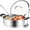 12.6 Inch, variant on Shabu Hot Pot Stainless Steel,Chinese Induction Shabu Pot with Divider for Kitchen Cooker, Gas Stove