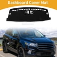 thumbnail image 2 of Unique Bargains Dashboard Cover Anti-Slip Dash Cover Mat Carpet for Ford ESCAPE 2020-2025 Polyester Black, 2 of 7