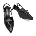 thumbnail image 3 of Dream Pairs Women's Kitten Heel Slingback Pumps, 3 of 8