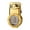 Gold, variant on Gold Windproof Lighter Double Flame Butane Lighter Transparent Gas Chamber Alloy Metal Body Refillable Lighter Catapult Ignition Design 1 Pc 0.167 Lbs