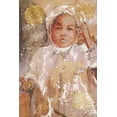 thumbnail image 2 of Wiley, Marta 13x18 Gold Ornate Wood Framed with Double Matting Museum Art Print Titled - Little African Girl I, 2 of 4