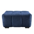 thumbnail image 7 of GZXS Modern Rectangular Tufted Ottoman in Green Chenille Upholstery - with High-Density Sponge Cushion and Sturdy Wood Frame, Easy Placement, 7 of 7