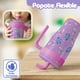 thumbnail image 4 of Magma Life Termo Acero Inoxidable para Niños Mini Flip 532 ml (18 oz), Doble Pared, Tapa Antiderrames con Popote, Mantiene Frío y Caliente, 4 of 7