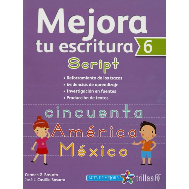 MEJORA TU ESCRITURA 6 EDITORIAL TRILLAS CARMEN G BASURTO