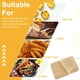 thumbnail image 3 of 200 hojas de papel pergamino para freidora de aire Ninja Foodi Dual Air Fryer, compatible con papel pergamino perforado antiadherente, 3 of 5