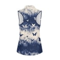 thumbnail image 2 of Whosucclay Butterfly Design Women's Sleeveless Golf Shirts Tennis Athletic Tank Top for Ladies, Anti Shrink Slim for Running Outdoor Activity Sports, 2 of 7