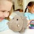 thumbnail image 6 of BINGLI Hippo Stuffed Animals Hippos Soft Mother Little Hippopotamus Toy Set Cute Grey Standing Plush Hippo For Teens Adults Baby Showe‘r Decorations, 6 of 6