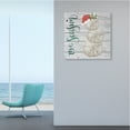 thumbnail image 2 of Stupell Industries Thankful Grateful Blessed Phrase Soft Green Floral Plants Inspirational Painting Gallery Wrapped Canvas Art Print Wall Art, 24 x 24, 2 of 3