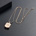 thumbnail image 4 of Pet Cremation Jewelry Urn Necklace for Dog/Cat Ashes Stainless Steel Dog Tag Eternity Memorial Pendant Ash Jewelry with Paw Print, 4 of 5