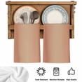 thumbnail image 6 of Red Orange Ombre Kitchen Towels Set of 3, Modern Gradient Abstract Art Soft Microfiber Dish Towels, Absorbent Quick-Dry Washable Dishcloths for Kitchen Cleaning, Drying Dishes, 18x28 Inches, 6 of 9