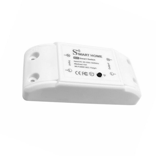 pitrice 2.4Ghz WiFi Smart Switch Plastic Remote Control Breaker Share Countdown Module Portable Apartment Switches Controller