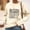 Beige#07, variant on Womens Baseball Printed Sweatshirts Oversized Crewneck Long Sleeve Drop Shoulder Hoodless Sweatshirt Casual Game Day Print Round Neck Lightweight Comfy Sweatshirts