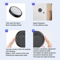 thumbnail image 2 of La alarma con sensor de puerta WiFi Tuya funciona con la alarma inalámbrica Smart Life (negro), 2 of 3