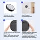 thumbnail image 2 of La alarma con sensor de puerta WiFi Tuya funciona con la alarma inalámbrica Smart Life (negro), 2 of 3