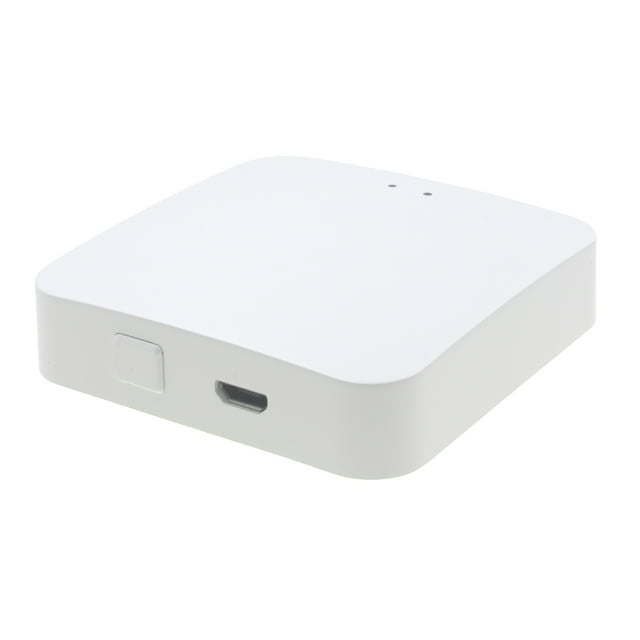 Yeacher ZigBee Gateway Intelligent Gateway Hub 3.0 Sans Fil Maison Intelligente Gateway Télécommande Commande Vocale Compatible avec la Maison