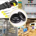 thumbnail image 5 of Surtido de 180 ojales de goma, ojales de goma de alto sellado para cables de enchufe de cable, automóviles, camiones, M2, M2.5, M3, M4, M5, M6, M8, M10, 5 of 5