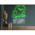 thumbnail image 4 of Glowneon Happy Frog Neon Sign, Cute Neon Sign Home Decor, 4 of 4