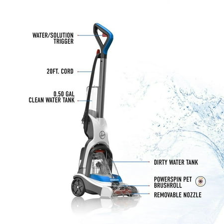 Hoover PowerDash Pet Compact Carpet Cleaner, FH50710CN