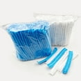 thumbnail image 6 of opvise 100 Pcs/Bag Sterile Hats Elastic Anti-slip One Time Stretchable Dustproof Disposable Non Woven Fabric Hair Net Hats Beauty Accessories, 6 of 7