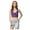 Blue - 402, variant on Aeropostale Womens Pineapple Crop Tank Top, Blue, Juniors, Medium