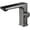 12-Gun Gray, variant on Gun Grey Bathroom Brass Basin Faucet Mixer Hot Cold Water Tap One Hole Deck Mounted Micro Generator Temperature Display