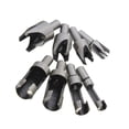 thumbnail image 1 of keepw 8pcs/Set Carbon Steel Wood Plug Drill Bit Set Wood Dowel Maker Plug, 1 of 6