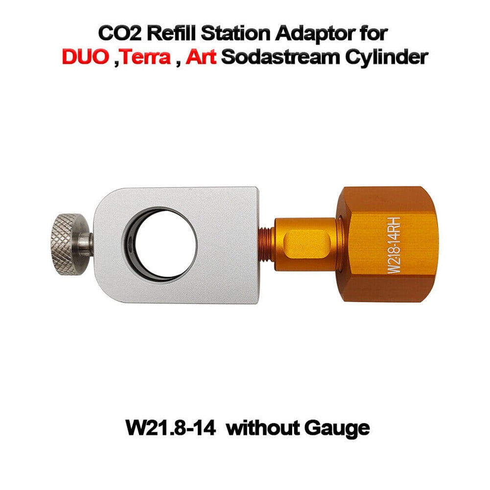 CGA320 Quick Connect Adaptor Refill Station for Sodastream Art Terra