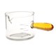thumbnail image 5 of Vasos para espresso, taza medidora de café, jarra para salsa, báscula precisa multiusos mango marrón y L, 5 of 9
