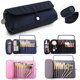thumbnail image 2 of Lankey Portable Multi Brush Holder Maquillaje Cosmético Organizador 190D Bolsa de almacenamiento de poliéster Lankey Bolsa de pinceles de maquillaje, 2 of 7