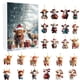 thumbnail image 1 of Calendario Adviento Con Colgantes Vaca Las Tierras Altas 2024 Navideño Coleccionable Juego Vacas Divertidas (3), 1 of 9