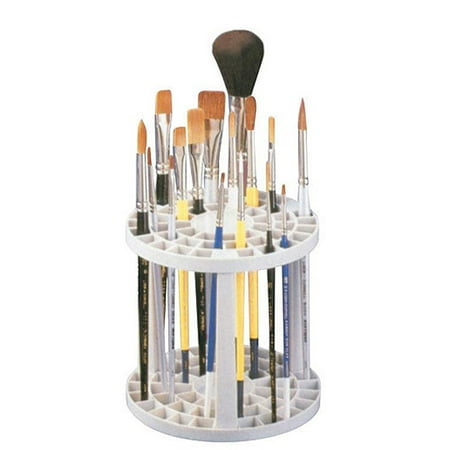 Artist Paint Brush Crate Holder Organizer for Oil Acrylic Watercolor Pens