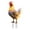 J, variant on Outdoor Christmas Chicken Ground Stake, Holiday Yard Decoration with Chicken Figure for Garden and Farm Displays