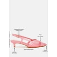 thumbnail image 6 of Temptress Mesh Slingback Sandals, 6 of 10