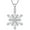 04-diamond-Apr, variant on VESITIM Snowflake Necklace 925 Sterling Silver Frozen Snowflake Pendant White Birthstone Cubic Zirconia Christmas Jewelry Gift for Women