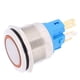 thumbnail image 2 of 2 uds AC220V 22mm anillo de acero inoxidable botón de Reinicio reemplazo del interruptor de botón de 6 pines, 2 of 8